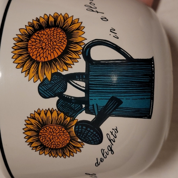 Set of 4 Flowers in Bloom Mugs / Soup Bowls - Picture 13 of 16